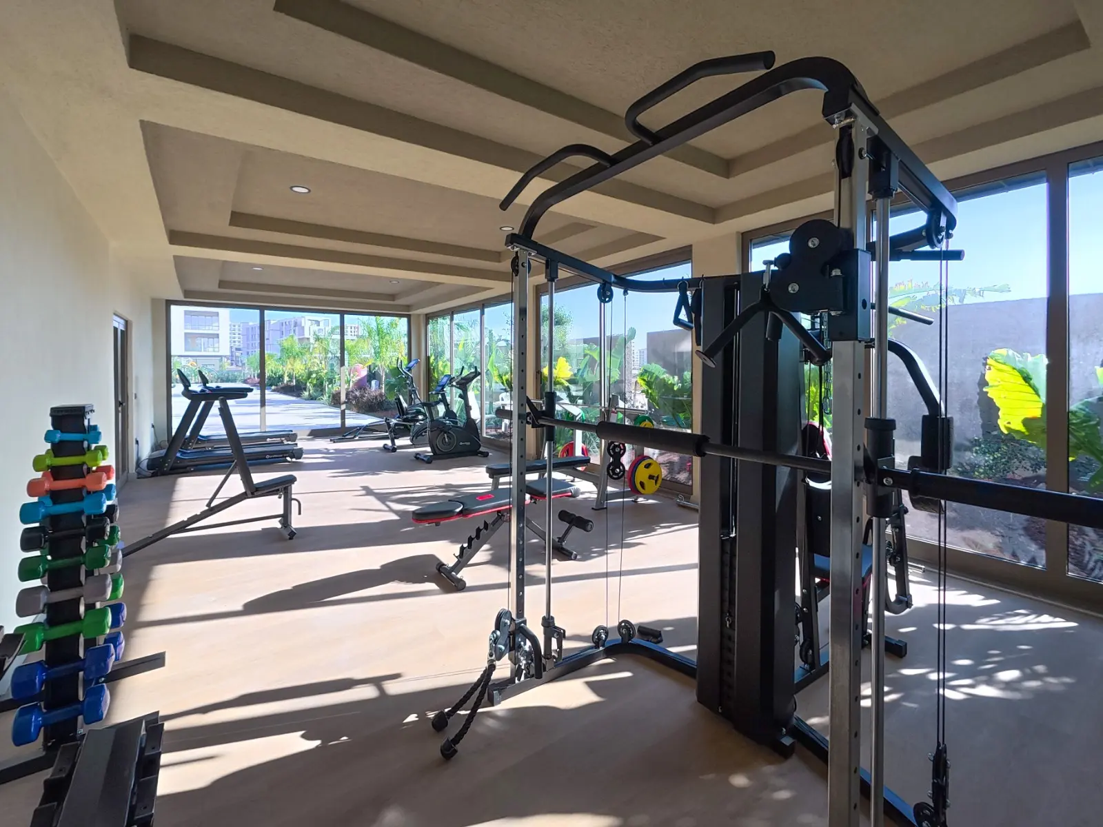 Gym area